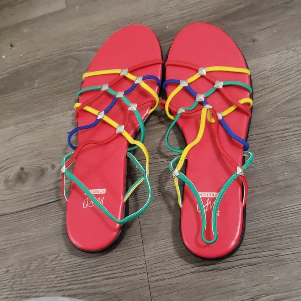 Colorful sandals